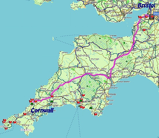 Bristol-Cornwall